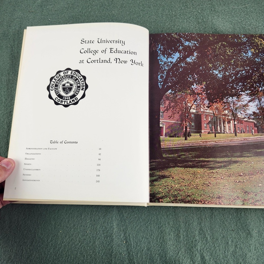 Didascaleion 1961 / SUNY Cortland Yearbook / State University of New York VTG - Picture 2 of 8